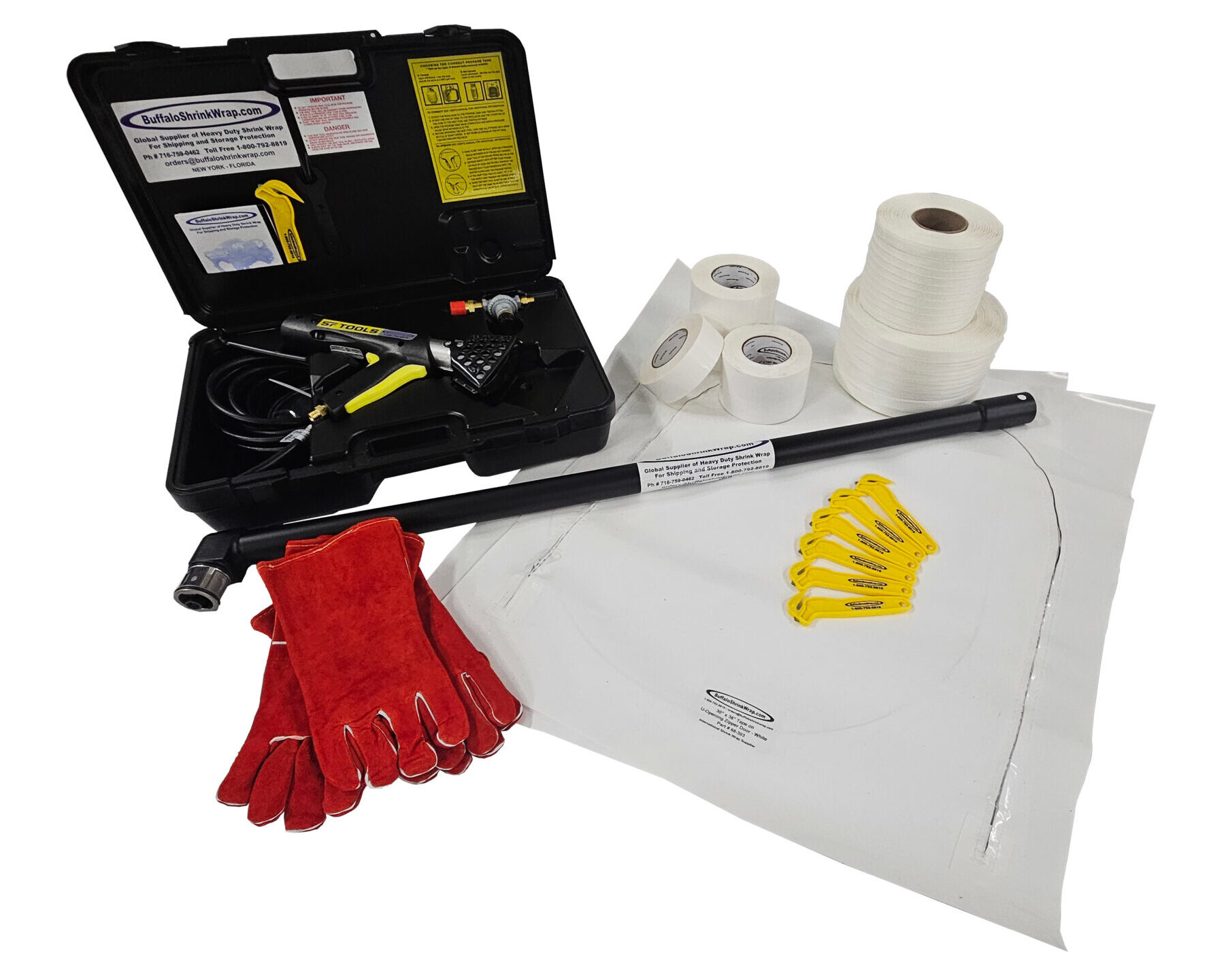 Profession Shrink Wrap Package - White