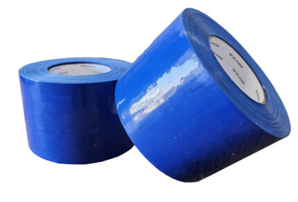 4" x 180' Blue Shrink Wrap Tape