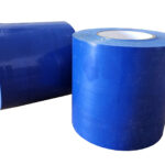 6" x 180' Blue Shrink Wrap Tape
