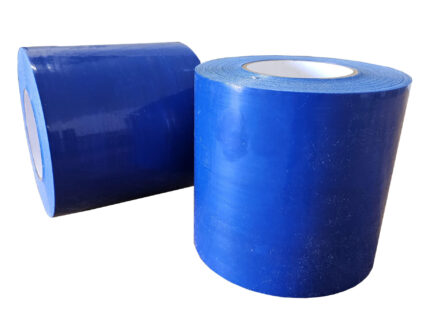 6" x 180' Blue Shrink Wrap Tape