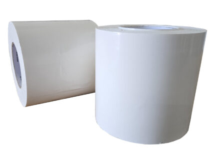 6" x 180' White Shrink Wrap Tape