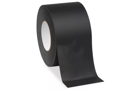 4" x 108' Black Preservation Tape