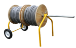 Rack-A-Tiers Big E-Z Roll Wire Rack With Pipe